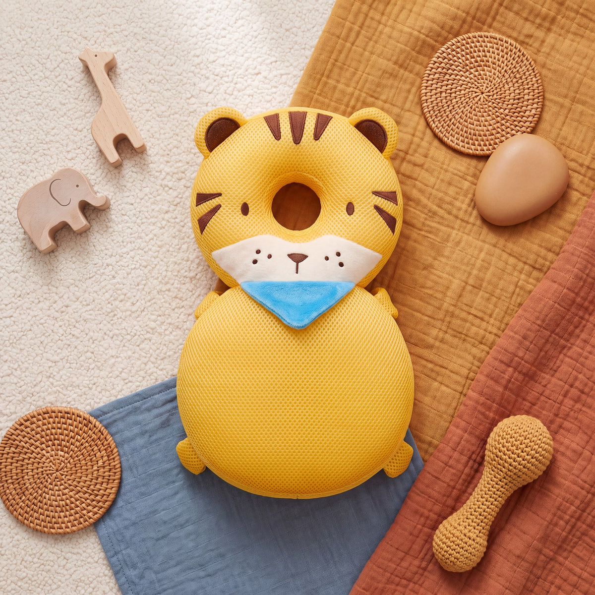 Little Bloom™ Winged Head Cushion — for Wobbly First Steps