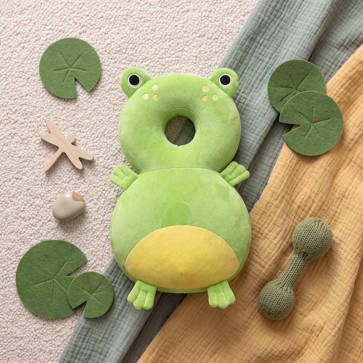 Little Bloom™ Winged Head Cushion — for Wobbly First Steps
