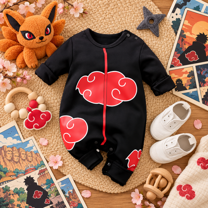 Little Bloom Character Baby Romper — Hooded Costume Jumpsuit