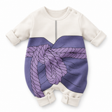Purple Knot Print / 0-3M (59cm)